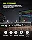 LEKATO Multi-Effekt-Gitarrenpedal, 36 editierbare Presets, Chorus, Delay, Reverb, MOD, IR-Laden, Aufnahme, Tuner, eingebauter Akku, BT-Verbindung (E-Gitarre)