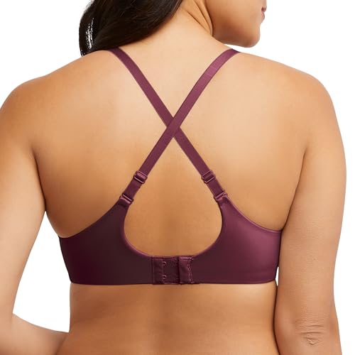 Image of Bali Women's Lace Underwire Bra, One Smooth U Comfort Stretch Full-Coverage Lace Bras for Women, Convertible