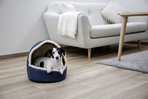 Kerbl Pet Kuschelhöhle Angi 35 x 33 x 32cm, blau
