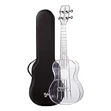 Feines Aussehen: Die Ukulele hat eine gut polierte Oberfläche, eine fein bearbeitete Kante kann Ihre Hände besser vor Verletzungen schützen.