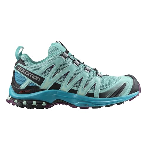 Salomon Women’s XA PRO 3D Trail Running Shoes - Blue Curacao/Bluebird/Dark Purple. - 9