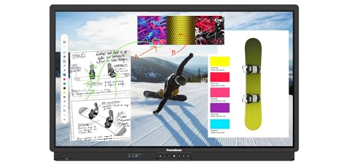 Image of Promethean ActivPanel 9 Pro 75 inch Digital Display, 4K UHD, Interactive Touch Screen Whiteboard for Meeting /Conference Rooms. ActivPanel OS Operating System. (Panel & Wall Mount). 3 Year Onsite Support