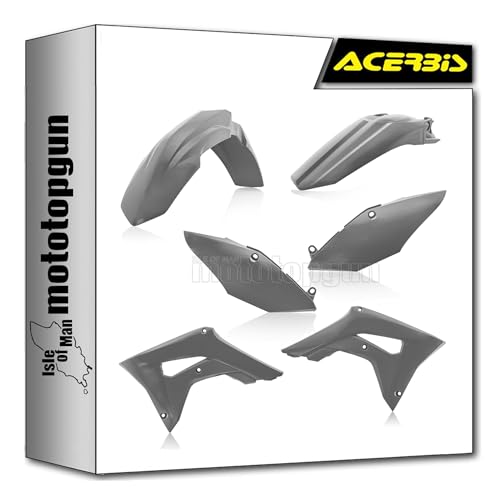 Plastique cache carénage gris Acerbis 0023614.070 moto Honda CRF 450 R 2020