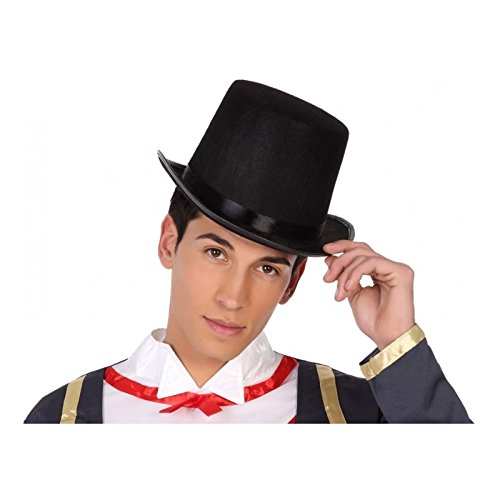 Atosa Chapeau Noir Haut de Forme Gibus Cover