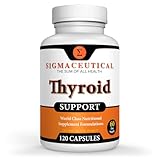 Thyroid Wellness Blend | Zinc, Selenium & Iodine Complex | Ashwagandha & Kelp Herbal Support | 120 Vegetarian Capsules | Natural Energy & Metabolism Formula