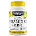 Healthy Origins Vitamin K2 As MK-7 Supplement, 100 mcg, 60 Count