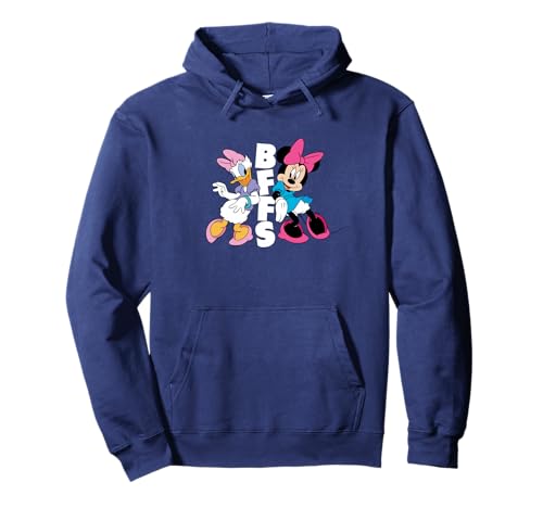 Sweat à capuche Disney Minnie et Daisy : pull imprimé tendance pour femme