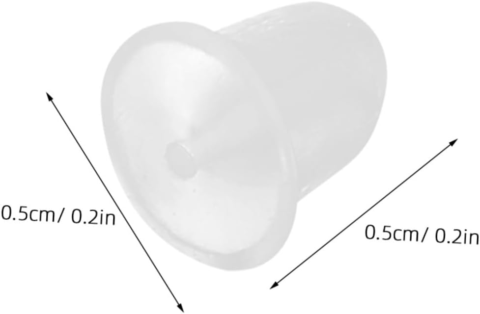 Silicone Earring Backs for Studs, Soft 3000pcs