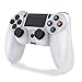 Mando para PS4, Mando PS4 Inalambrico - Gamepad para PS4/ PS4 Pro/ PS4 Slim/ PC/ Laptop con Conector para Auriculares, Motores de Vibración, Indicador LED y Agarres Antideslizantes