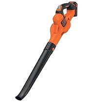 BLACK+DECKER Soffiatore PowerCommand. Batteria al Litio da 18V,Velocità di soffiaggio di 209 Km, h. GWC1820PC-QW