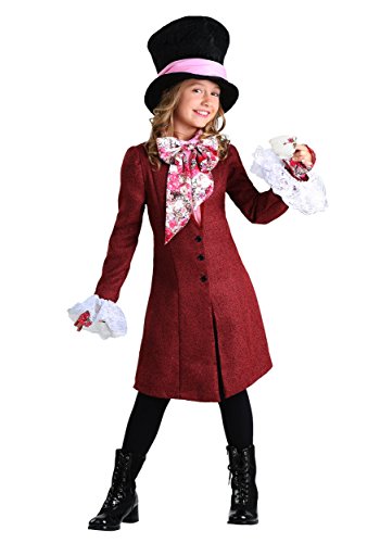 Fun Costumes FUN2334CH Mad Hatter Costume For Girls Large thumb #1