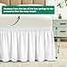 Biscaynebay Wrap Around Bed Skirts for Queen Beds 15