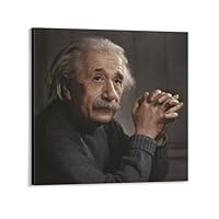 アインシュタイン キャンバス プリント 壁掛け24x24inch 60x60cm アインシュタイン キャンバス プリント 壁掛け24x24inch 60x60cm