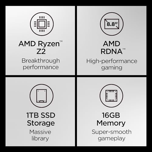 Image of Lenovo Legion Go 2 - Mobile Gaming Console - AMD Ryzen Z2 CPU - 8.8 inch WQXGA PureSight OLED Display - 144Hz - Integrated AMD Radeon Graphics - 16GB Memory - 1TB Storage - Fingerprint Reader
