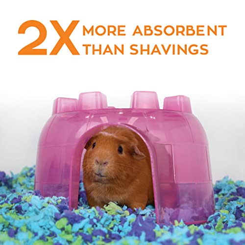 image for Carefresh 99% Dust-Free Sea Glass Natural Paper Small Pet Bedding with