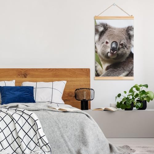 Ours koala impression sur toile prête à suspendre sans outils compliqués - 7