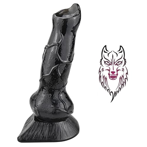 Sxovo Animal Penis 18.5cm Realista Wolf Dildo Gran Tamaño Cock Anal Plugs Juguete Sexual Artificial Negro Sxovo Animal Penis 18.5cm Realista Wolf Dildo Gran Tamaño Cock Anal Plugs Juguete Sexual Artificial Negro