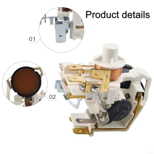 Relais de démarrage PTC QLZ-6.40A et protecteur de surcharge en plastique pour réfrigérateur - 7
