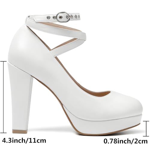 Image of Mostrin Fashion Vintage Womens Small Bowtie Platform Pumps Ladies Sexy High Heeled Shoes