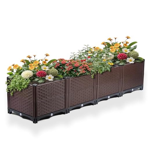 DIZAIGOGO 63-Inch Outdoor Gardening Bed