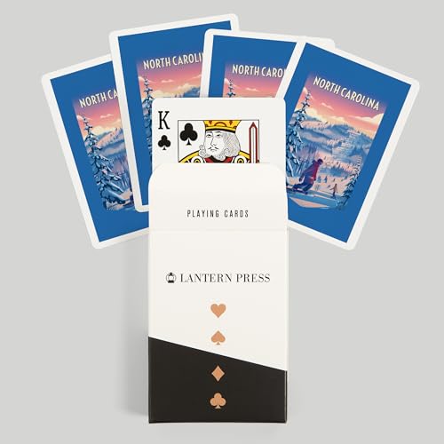 Lantern Press Naipes Poker 52 Cartas Snowboarding miniatura 6