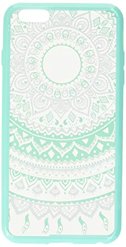 iPhone 6 Plus Case, iPhone 6S Plus Case, SmartLegend Retro Totem Mandala Floral Pattern Hybrid Clear PC Hard Back with TPU Bumper Acrylic Protective Transparent Case for iPhone 6/6S Plus 5.5