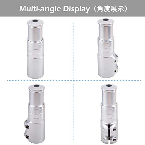image for Azarxis Bike Fork Stem Extender Bicycle Handlebar Riser Adaptor Alumin
