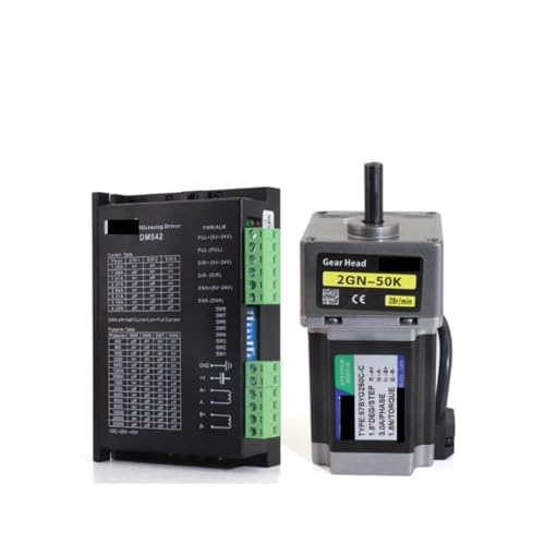 Moteur pas à pas avec boîte de vitesses 57BYG250C-C et driver DM542-YS ratio 60