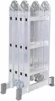Escada Articulada 12 Degraus de Alumínio 4x3 13 Posições Reisam