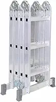 Escada Articulada 12 Degraus de Alumínio 4x3 13 Posições Reisam