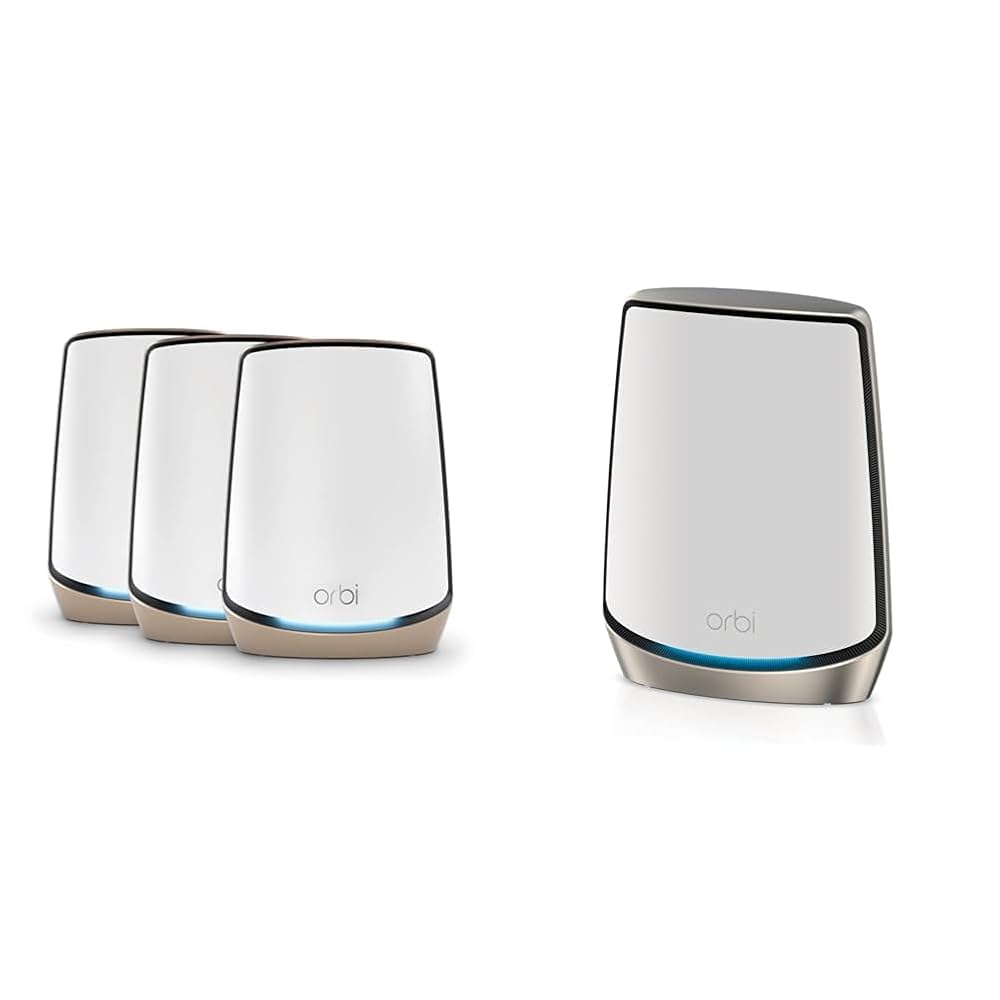 Amazon.co.jp: NETGEAR Orbi WiFi6 AX6000 メッシュWiFi 4台
