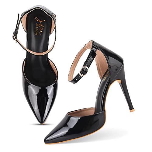 Image of Froh Feet Sandals with Block Heel | For Casual Wear & Formal Wear 4 inches heel sandal, pencil heel sandal