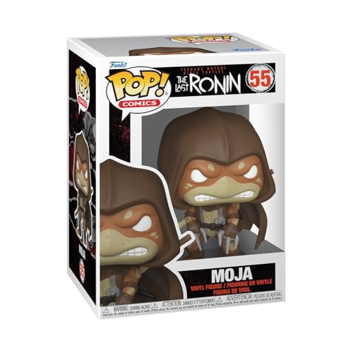 Funko Pop! Comics: Teenage Mutant Ninja Turtles - Moja - TMNT Comics - Figura de Vinilo Coleccionable - Idea de Regalo - Mercancia Oficial - Juguetes para Niños y Adultos - Cartoon Fans