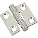 National Hardware N276-949 V514 Door Hinges in Stainless Steel, 2 pack
