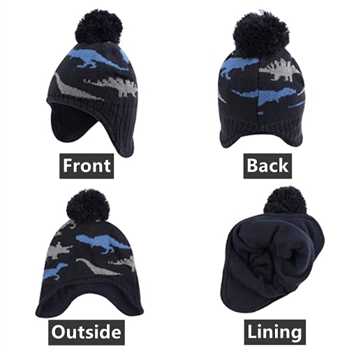 Set di Cappello Guanti Invernali per Bambini a