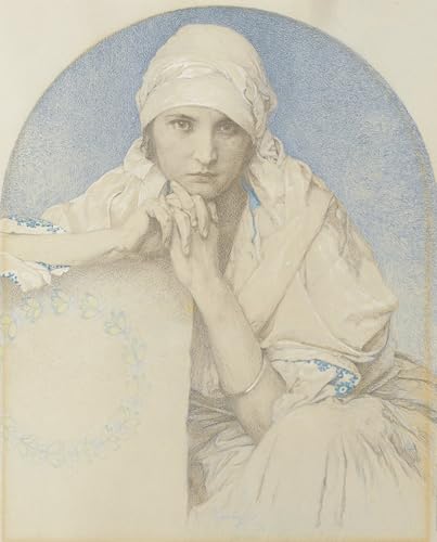 Lienzo Seerose de Alphonse Mucha pintura clásica para regalo emotivo