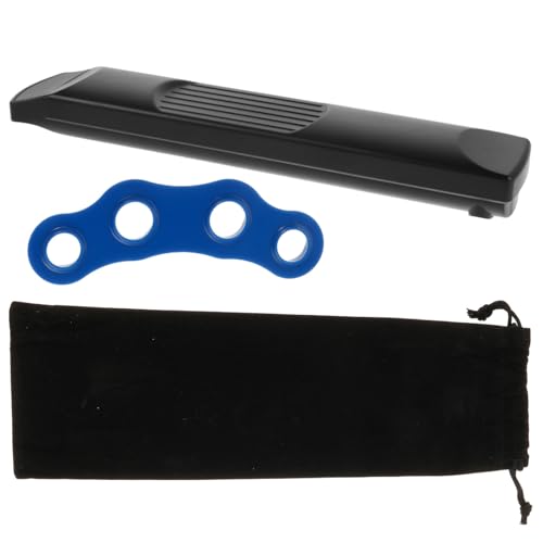 Guitare de poche 6 frettes et kit d'entraînement nomade pour débutant avec extenseur