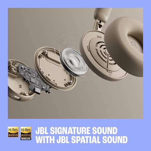 Image of JBL Live 680NC - Wireless on-Ear True Adaptive Noise Cancelling Headphones, JBL Signature Sound with Hi-Res Audio, 2-mic Perfect Calls 2.0 with AI-Trained Algorithm, & Personi-Fi 3.0 (Green)