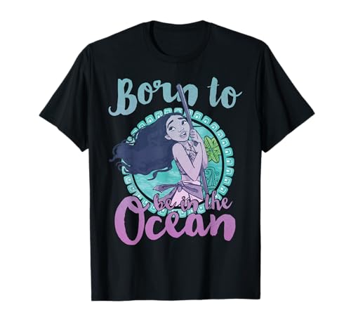 Disney Moana Born To Be In The Ocean Painted T-Shirt