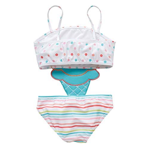 Digirlsor Toddler Baby Girl One Piece Swimsuit Kids Cute Cartoon Bikini Swimwear Bathing Suits for Girls 1-8T