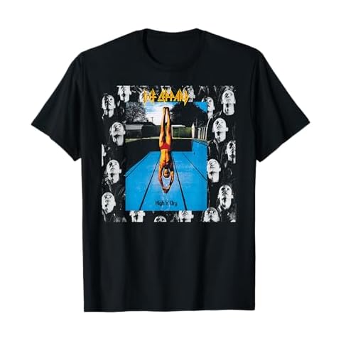 Def Leppard - High 'n' Dry T-Shirt Cover