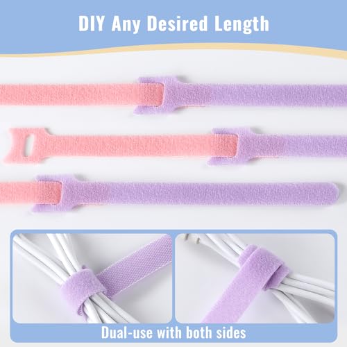 Vitever CSZD-200 200Pcs Cable Ties, 6 Inch Multi-Colour Cable Ties For Cable Management, Adjustable Fastening Cable Ties thumb #5
