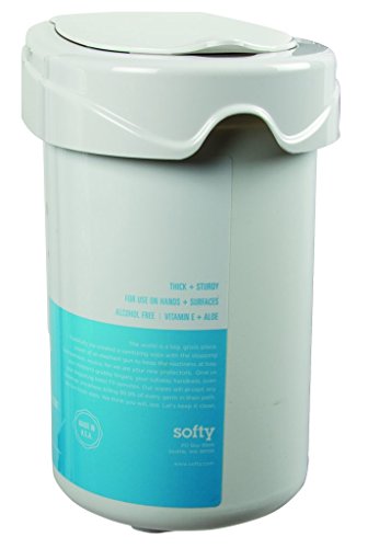 Distributeur de lingette humide mural San Jamar blanc boîte de nettoyage