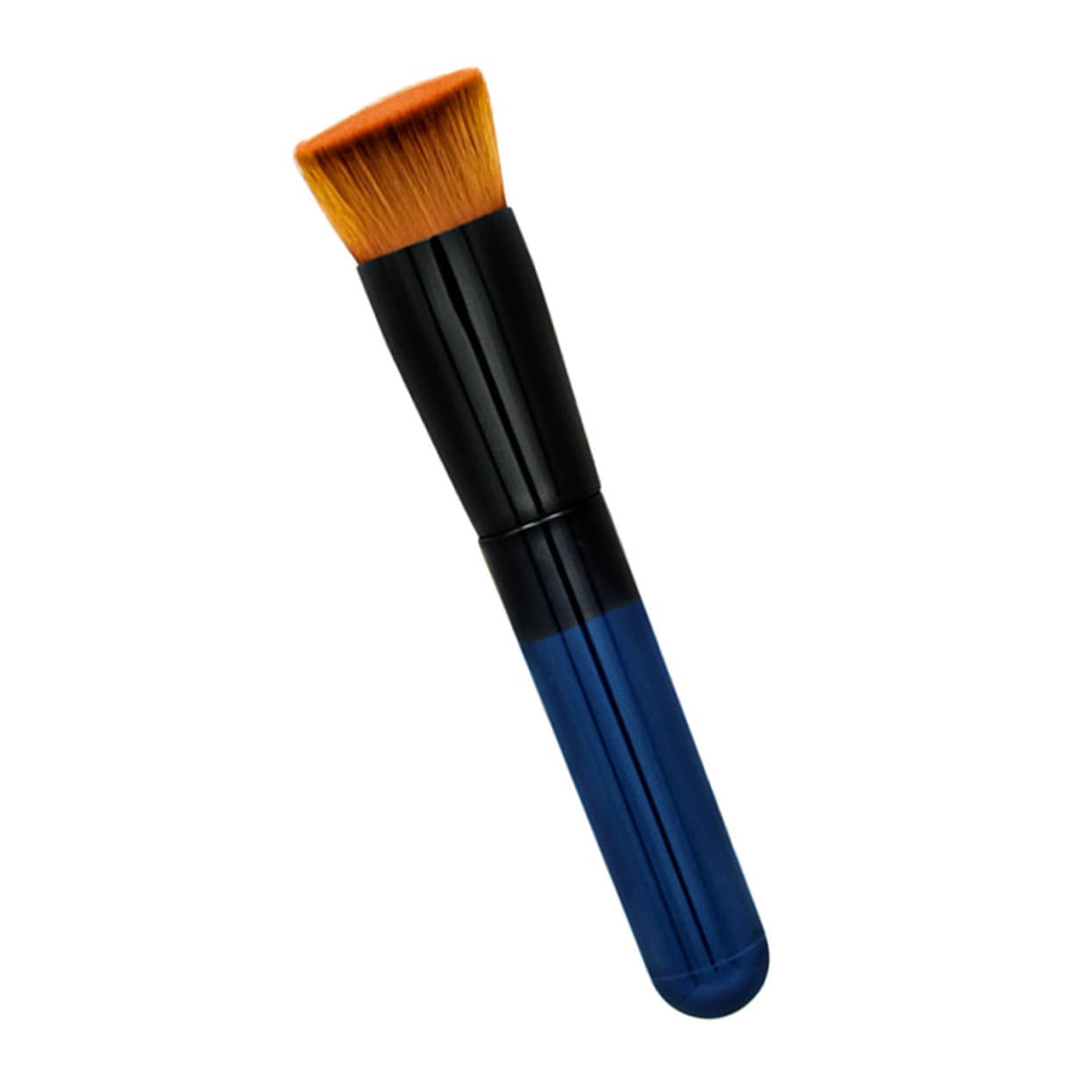 Baluue High-density Synthetic Hair Angled Flat Foundation Brush for Blending Soft Sturdy Makeup Sponges for Women