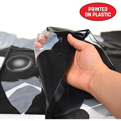 Beistle 2-Count Paparazzi Cutouts, Thin Printed Clear Plastic Hollywood Photographers Wall Backdrop Decorations, Awards Night Decor & VIP Celebrity Photo Prop for Parties, 5' 3