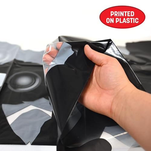 image for Beistle 2-Count Paparazzi Cutouts, Thin Printed Clear Plastic Hollywoo
