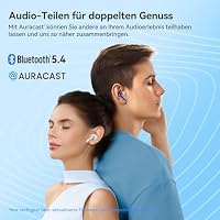 EarFun Air Pro 4 Bluetooth Kopfhörer mit Adaptive Hybride Geräuschunterdrückung, aptX Lossless, Hi-Res Audio, LDAC, 6 Mikrofone cVc 8.0 KI Anrufe, 52H Akku, Multipoint, Bluetooth 5.4, In-Ear Detection – Ansicht 8