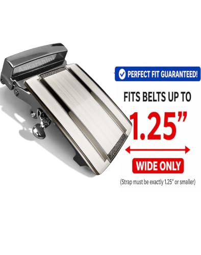 Image of Auto Lock Automatic Belt Buckle Only for Men | Fits Straps Wide Upto 1.25 Inches