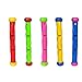 Easyeeasy Palo de Buceo Multicolor Juguete de natación subacuática Juguete de Piscina de Buceo Juegos bajo el Agua Palos de Buceo de Entrenamiento, 5 Piezas