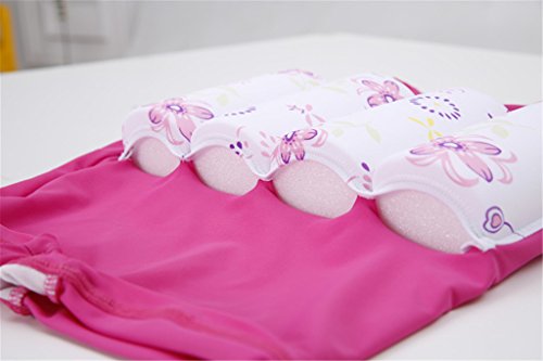 Image of Toddler Kids One-Piece Float Swimsuit with Adjustable Buoyancy UPF 50+ Sun Protection for Beach Pool Boys Girls